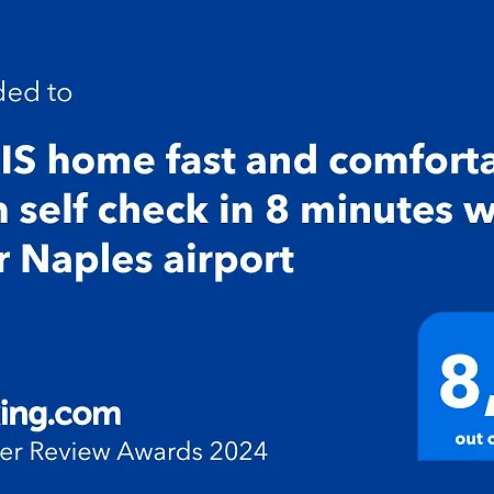 Miris Fast And Comfortable With Self Check In 8 Minutes Walk Near Airport Guest house Naples